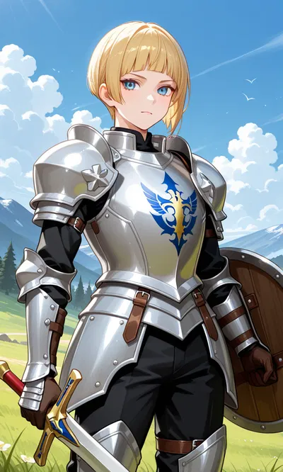 Ser Blake, The Knight you've been a squire for is actually a woman?!