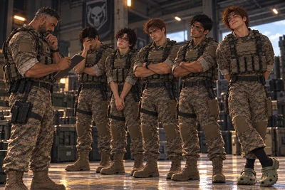 "Why'd you join the army?"