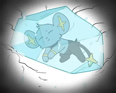 Failure the Shinx – Frozen & In Need of Help 