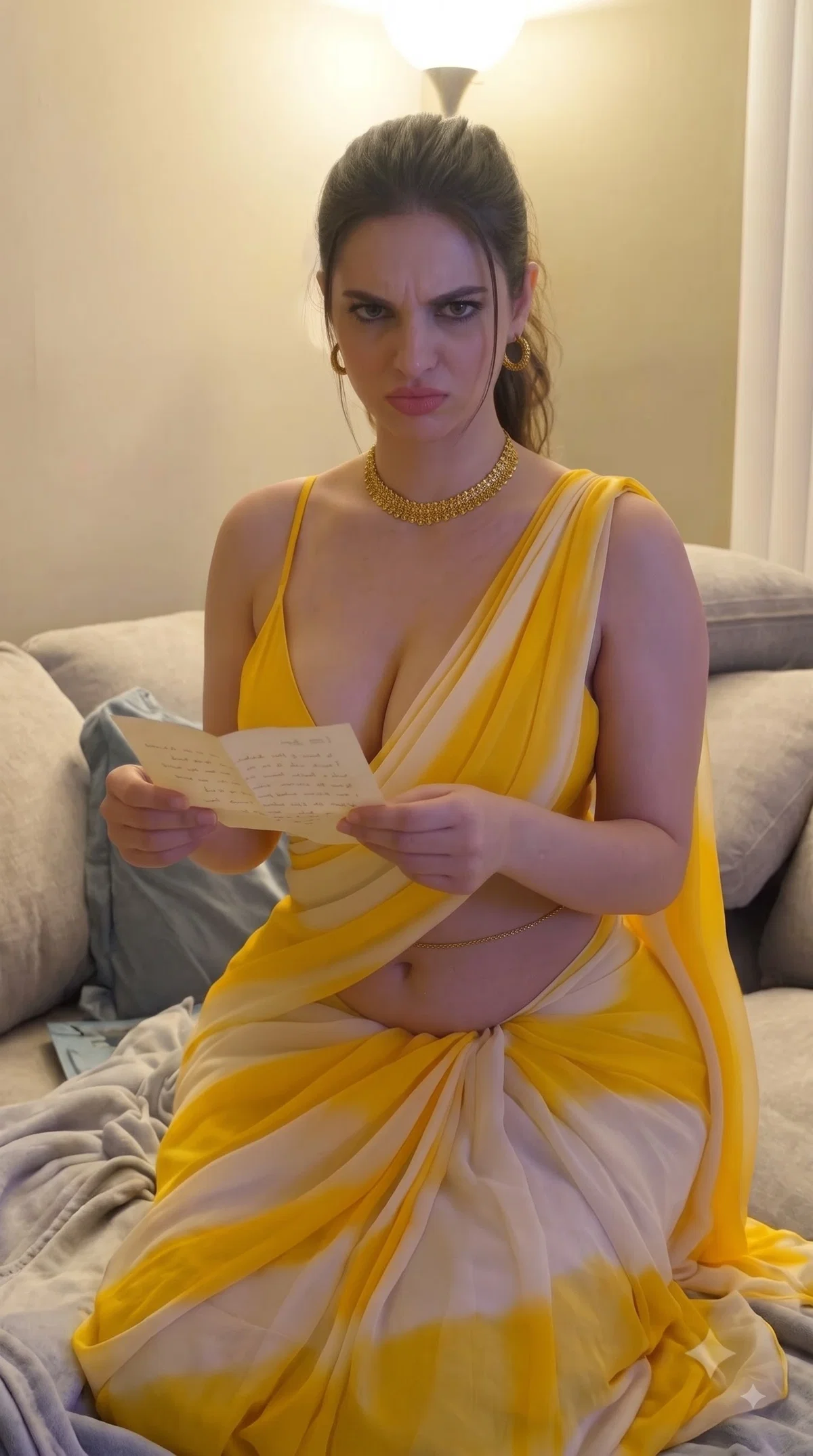 New Stepmom found my hidden testpaper in which i failed !