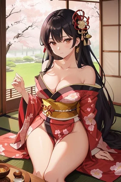 Asahi - High-Ranking Oiran