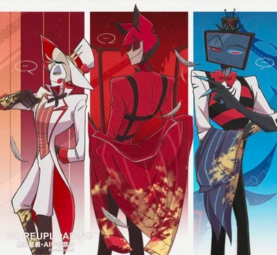 «Alastor, Lucifer, And Vox!» 
