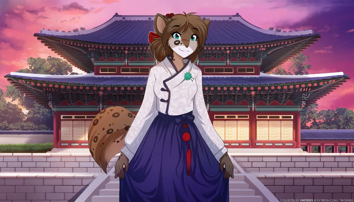 Hanbok Kathrin - Kathrin "Spots" Vaughan