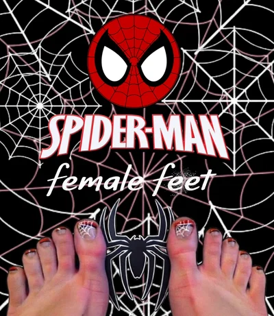 SPIDER-MAN female feet