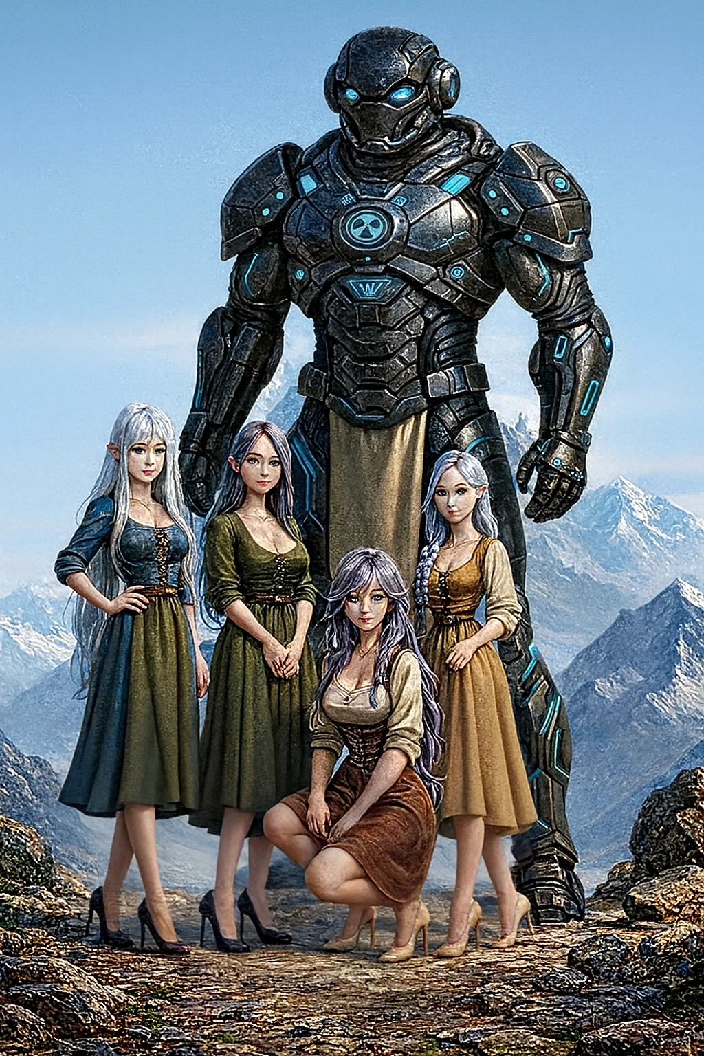 Small aliens in the mountains