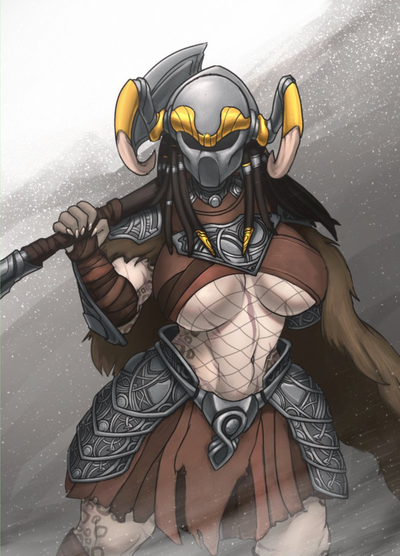 Sinari, The Female Yautja 