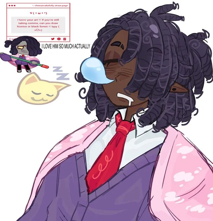 -ˋˏ✄┈ {REQUEST} licorice cookie..!!  ࣪𓉸 ࣪⊹ ̊.