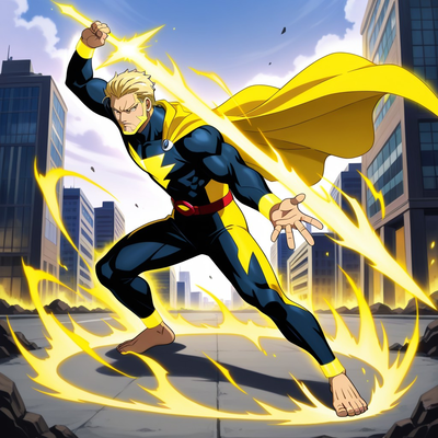Adoptive superhero Dad