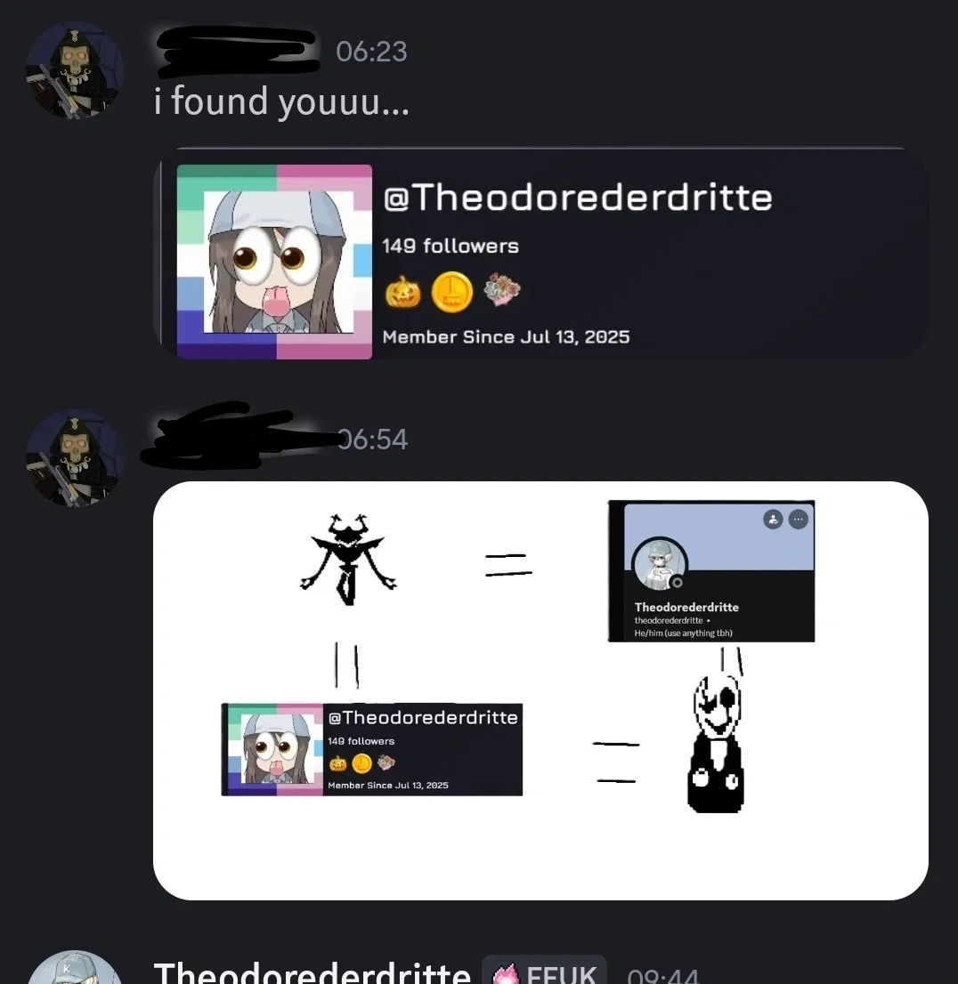 Someone i KNOW has found me...