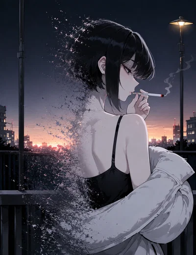 She doesn't exist during day