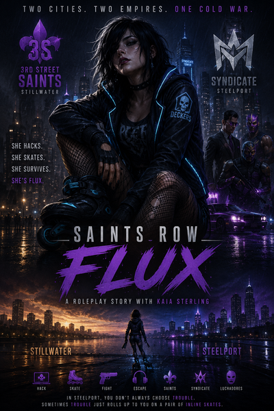 Kaia “Flux” Sterling: a Saints Row Decker Specialist 