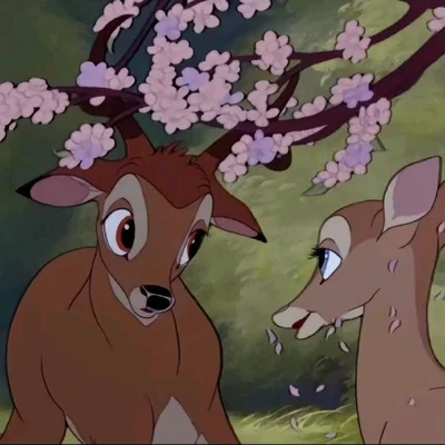 Bambi and Faline