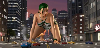 Giantess Vikki Grimm