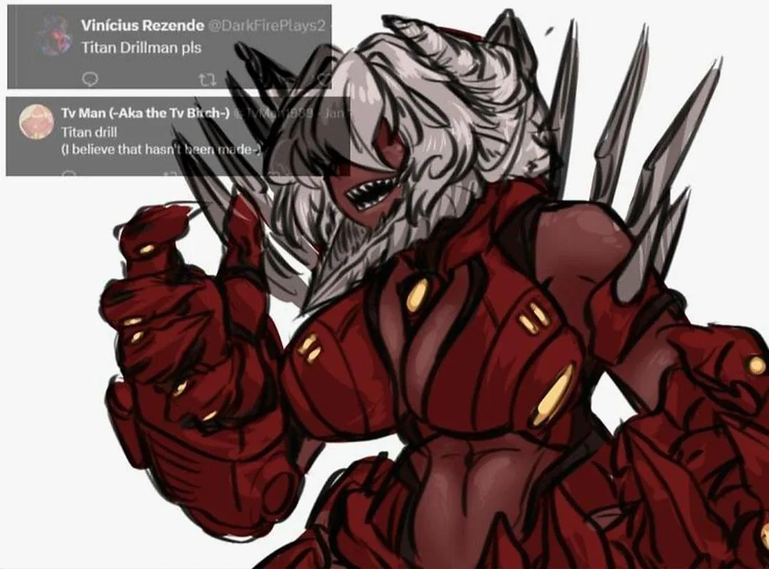 Titan drill woman