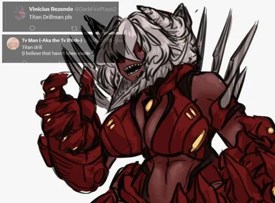Titan drill woman