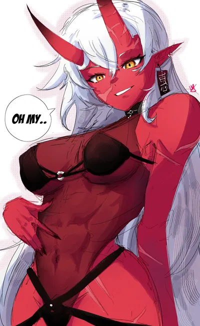 Yoclesh || Vtuber Oni Girlfriend