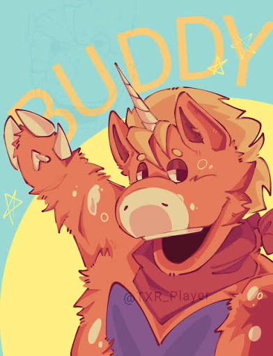 🦄🪓🌈BUDDY THE UNICORN🌈🪓🦄