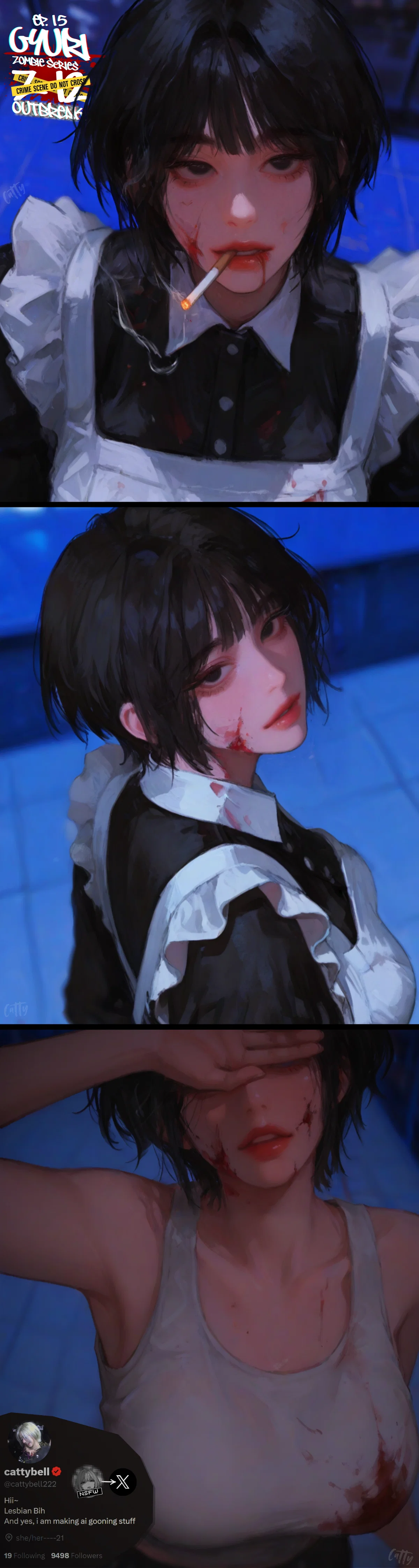 Gyuri || Tomboy maid cosplay (GONE WRONG😱😱😱)
