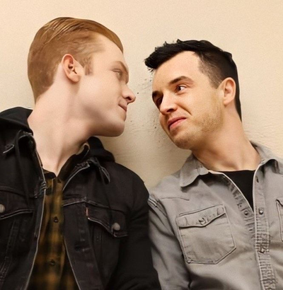 Ian Gallagher and Mickey Milkovich