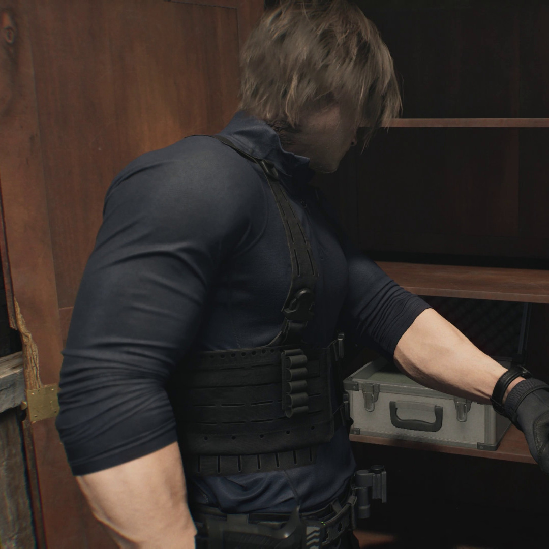 leon's little secret (RE9)