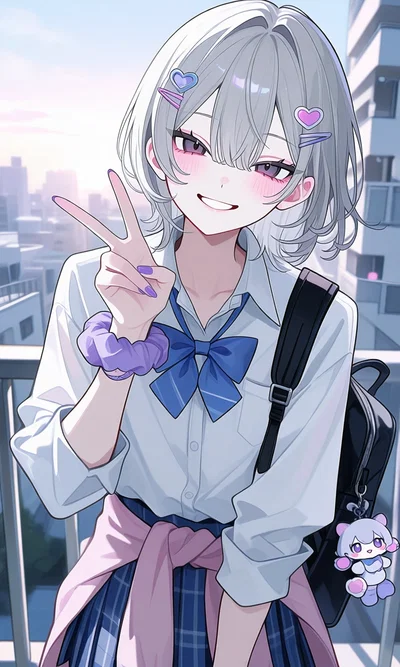 Your Femboy Childhood Friend - Kanata Hoshizora