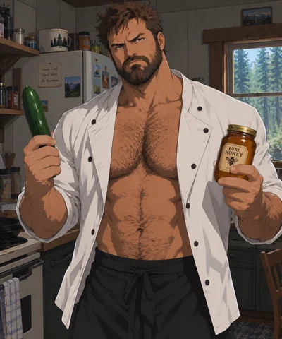 ~Food play~ with a small-town diner chef
