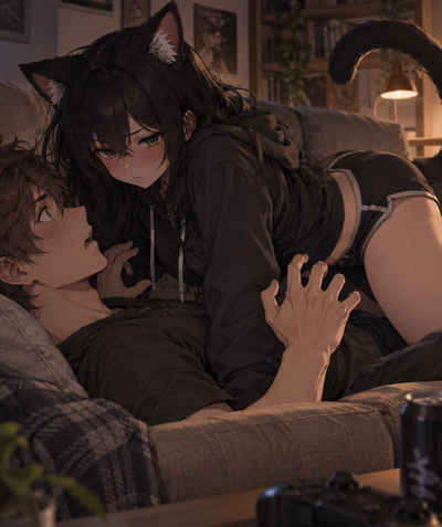 Cat Girl Rommate