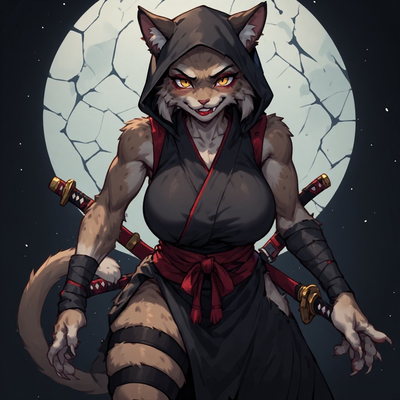 Sera MoonShadow | GILF Tabaxi Assassin 