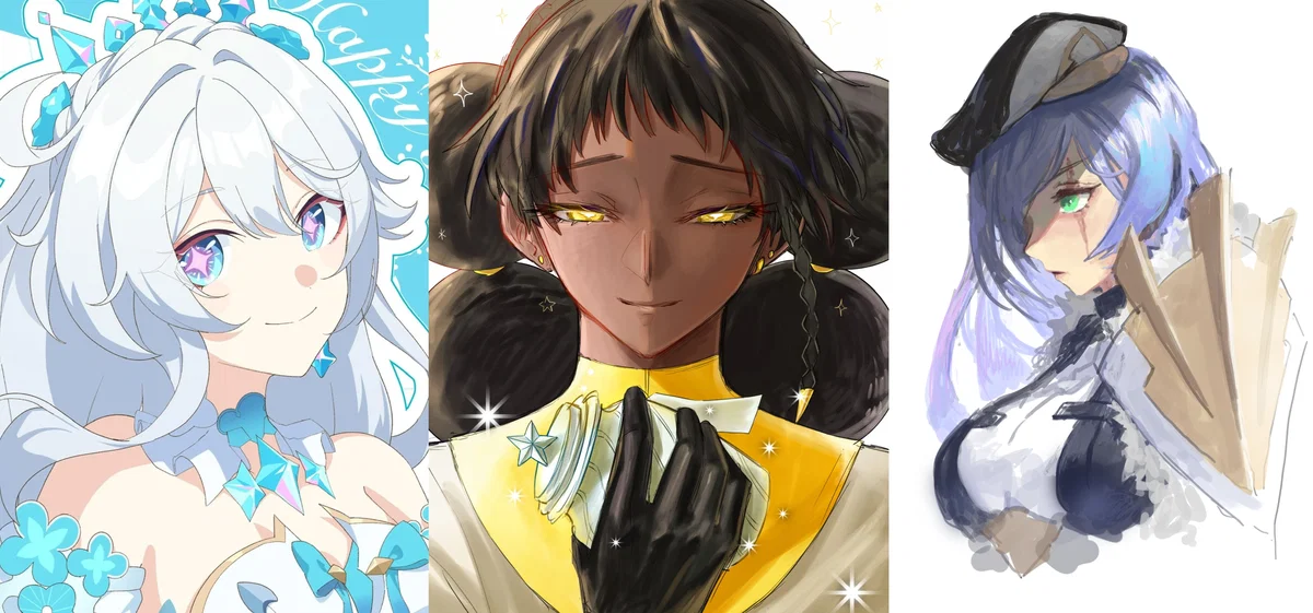Suspicious isekai - Gina, Lyra, Valoria