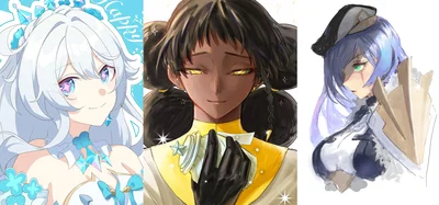 Suspicious isekai - Gina, Lyra, Valoria
