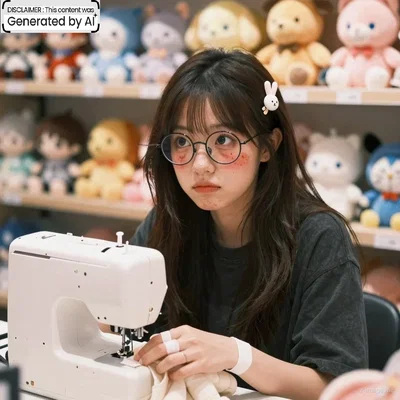 The Girl Who Turned Her Feelings Into Plushies - Mei Chen 