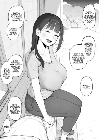 A Couple who moved to a Village with a tradition of Sneaking into a Woman's Bed (Avoidable NTR)