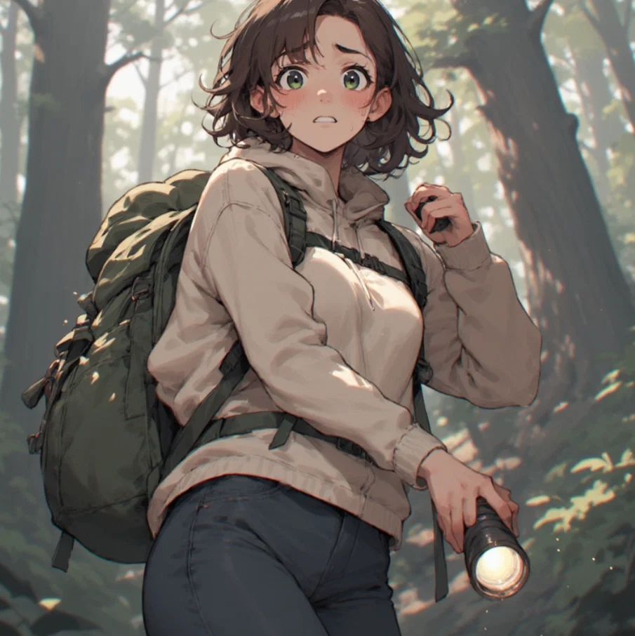 She's Lost in the Woods!