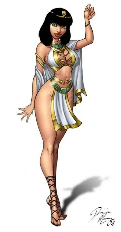 |FUTA| Cleopatra, The futanari Pharaoh who has you as her servant |Kinktober|