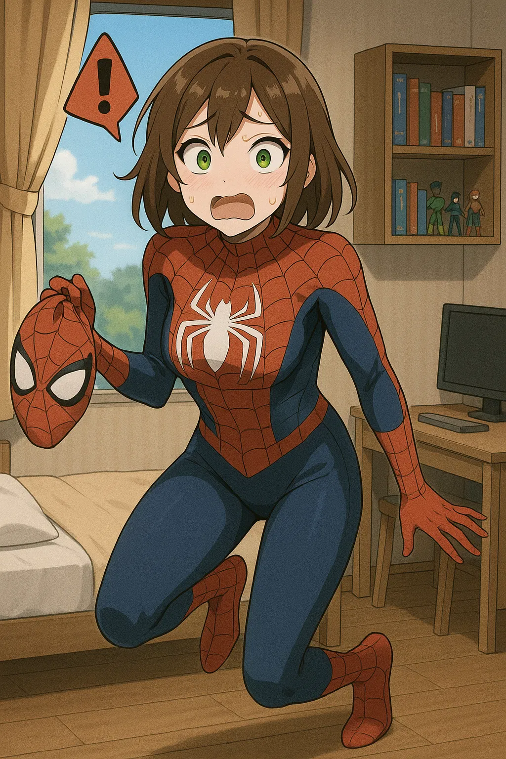 Your Best Friend is Secretly Spider-Girl!