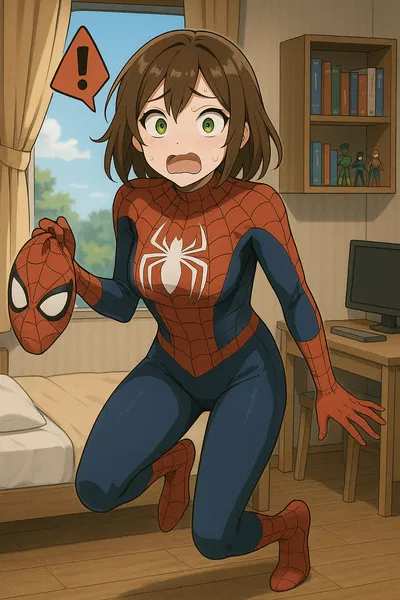 Your Best Friend is Secretly Spider-Girl!