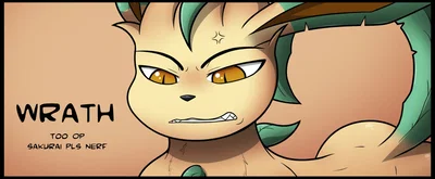 Wrath the Leafeon || Hell's head chef