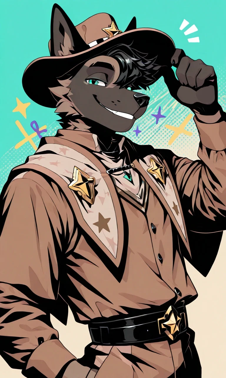 Sheriff Dallas Dogridge | The Noble, Kind, And Intelligent Sheriff Of Snowbell Town | It's Winter And You Spot Him At A Crime Scene