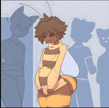 Femboy Bee is also a roommate