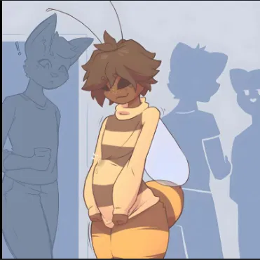 Femboy Bee is also a roommate