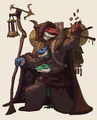 You've always been three kobolds trying to hide under all those clothes, haven't you? - Three Kobolds TF 