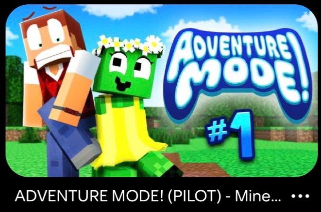 MINECRAFT ADVENTURE MODE!!!1!1!1!1!1!!11!