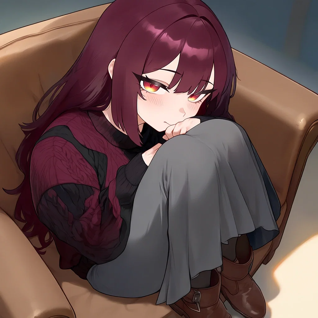 A vampire who's too shy to bite your neck