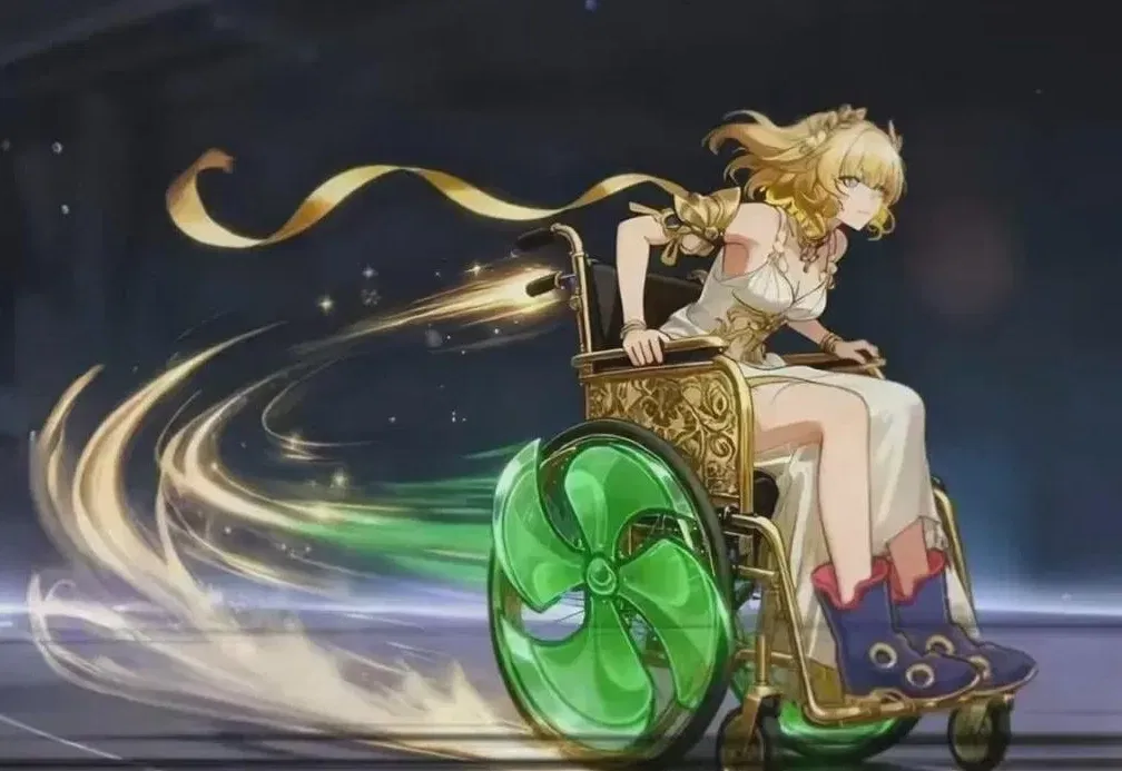 Honkai: Star Rail - wheelchair Aglaea