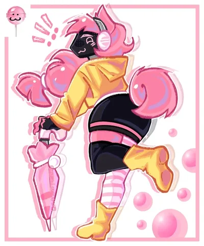 Kandi the protogen 🍭 