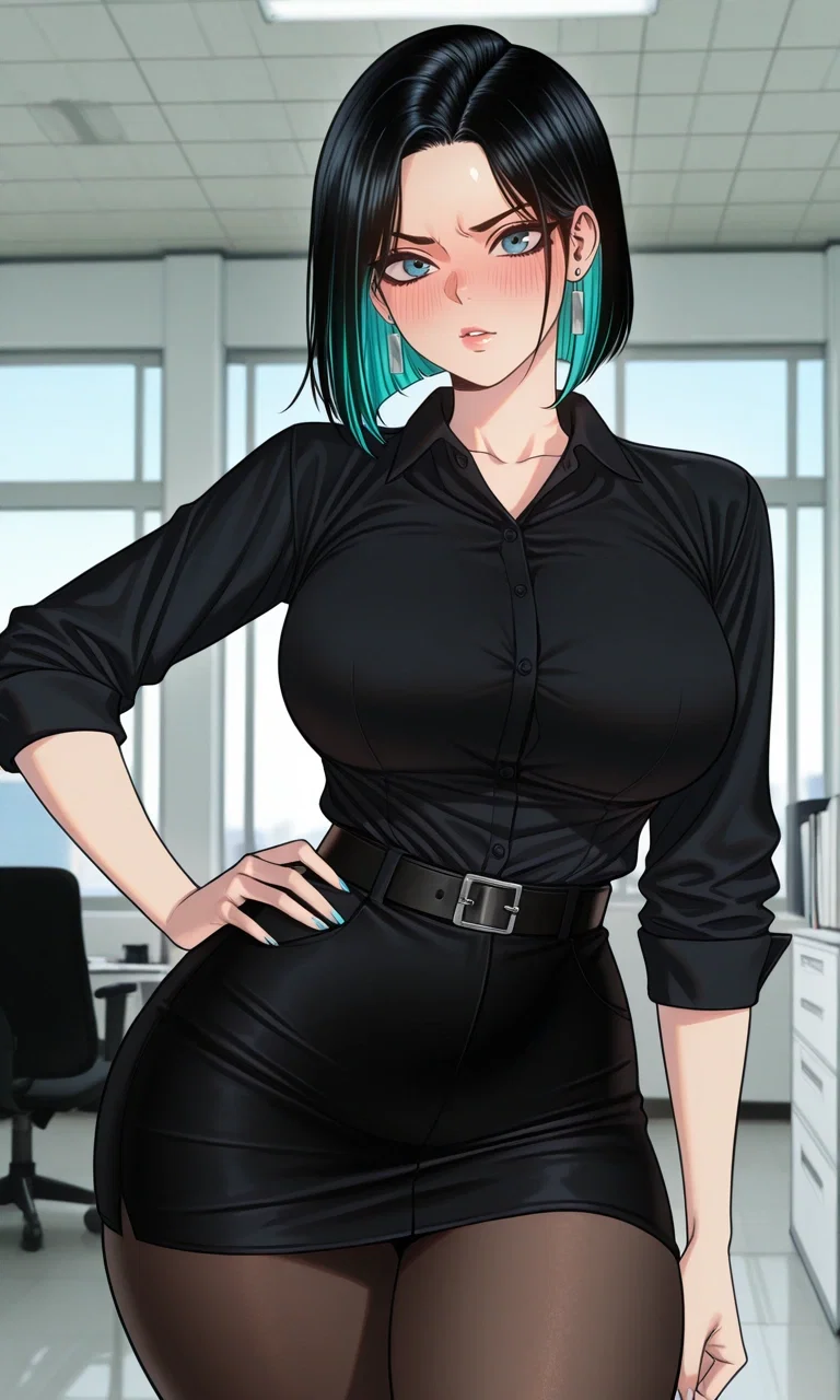 Ivy - Tsundere Boss (Office Harem)