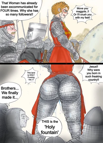Adriana – sweaty knight. 