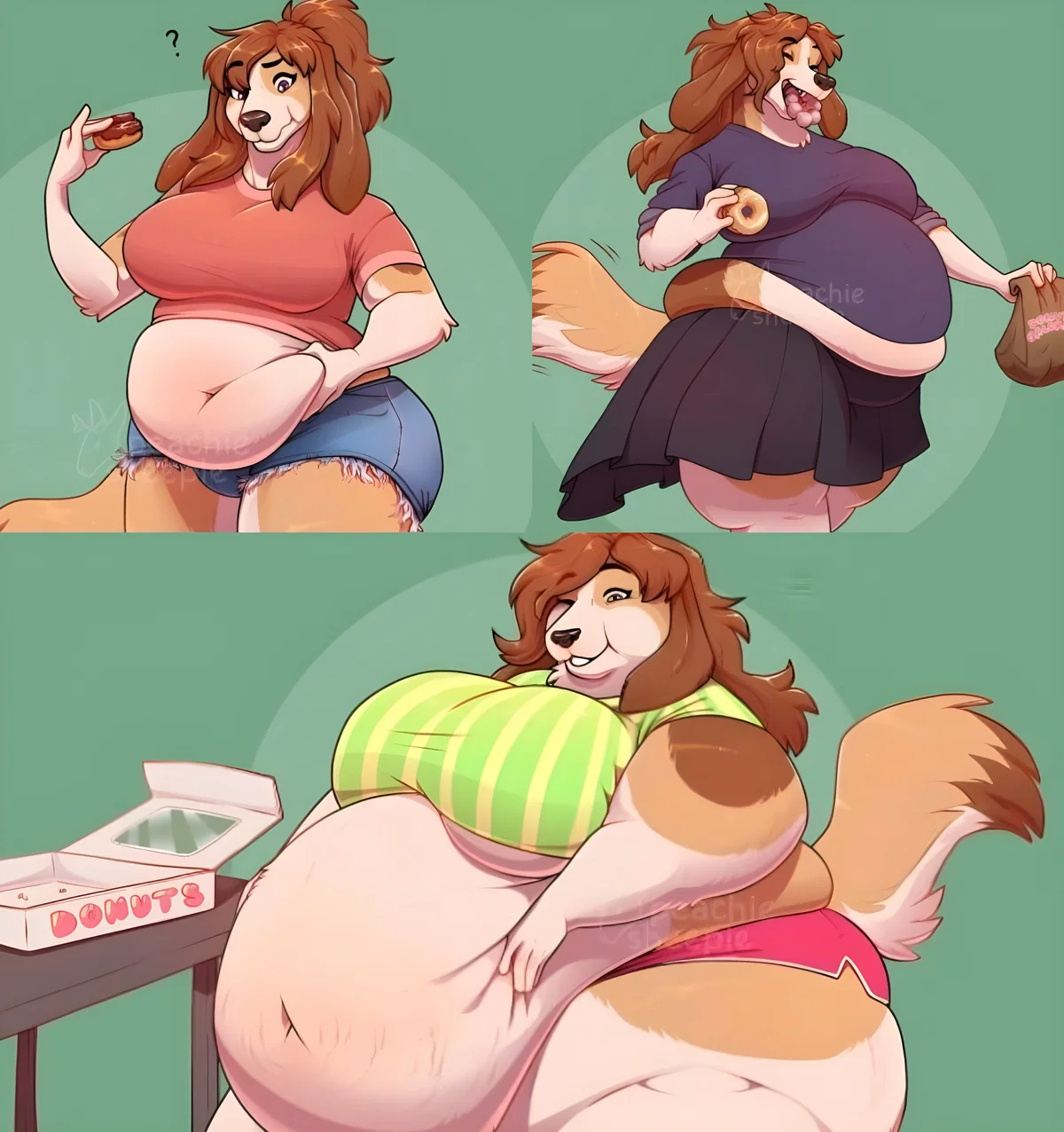 Joyce's Donut Choice (Fat Furry)
