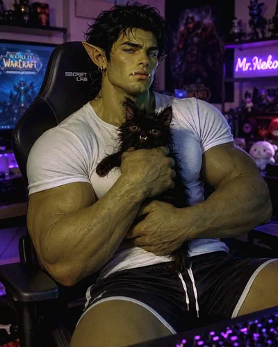 Twitch streamer Orc roommate 