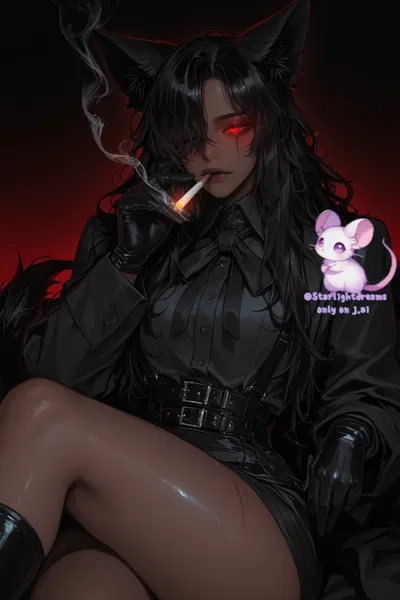 Selene Nakamura||silver eyes